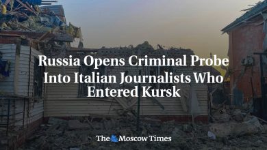 Russia Opens Criminal Probe Into Italian Journalists Who Entered Kursk