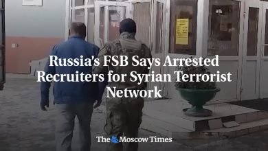 Russia’s FSB Says Arrested Recruiters for Syrian Terrorist Network