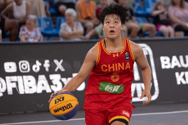 (SP)HUNGARY-DEBRECEN-BASKETBALL-FIBA 3X3 U18 WORLD CUP-KYRGYZSTAN VS CHINA