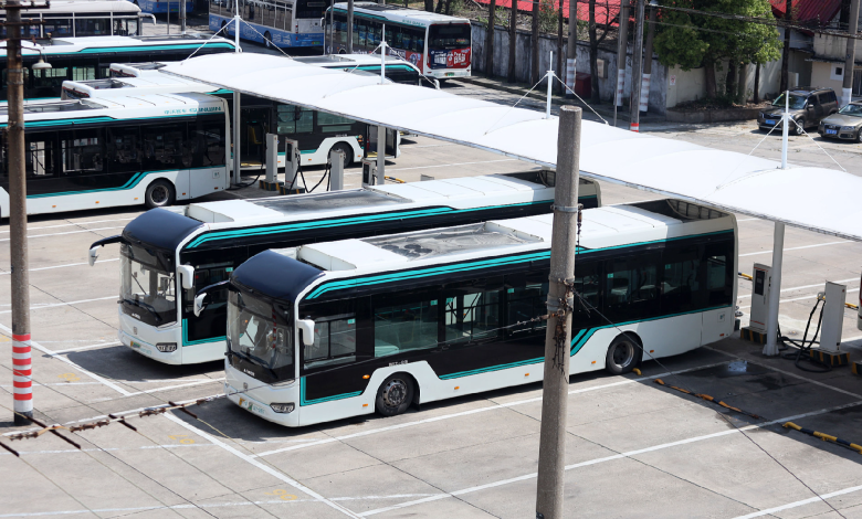 Shanghai to fully switch to new energy buses, taxis by 2027