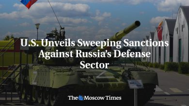 U.S. Unveils Sweeping Sanctions Against Russia’s Defense Sector