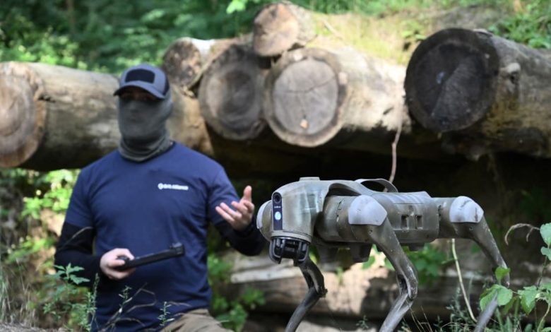 Ukraine to unleash robot dogs on its front lines