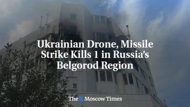 Ukrainian Drone, Missile Strike Kills 1 in Russia’s Belgorod Region