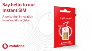 Vodafone Qatar’s world first ‘Instant SIM’ to be available at more locations shortly