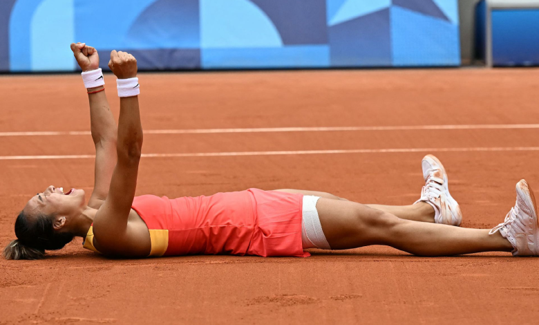 Zheng Qinwen becomes first Asian Olympic tennis singles gold medalist