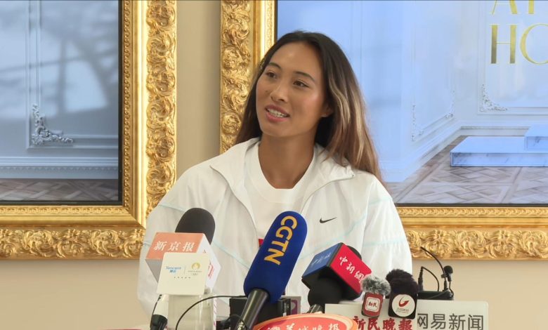 Zheng Qinwen talks about Olympic gold: Huge success for Chinese tennis