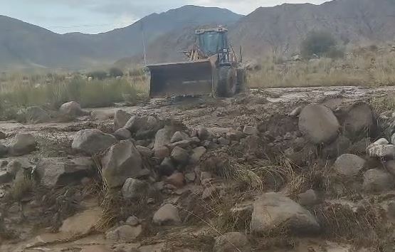 Вода из озера Зындан локализована и направлена в речку Тон