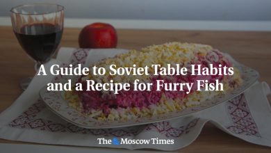 A Guide to Soviet Table Habits and a Recipe for Furry Fish