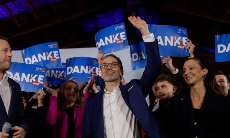 Austria far-right secures 1st nat'l election win since World War II