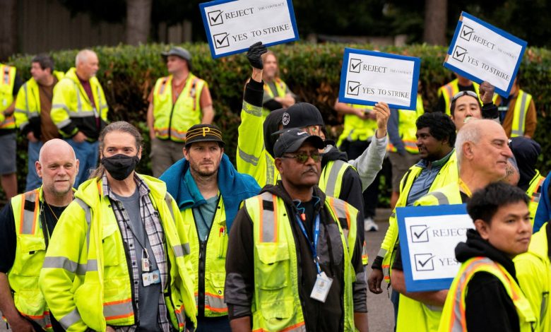 Boeing's factory workers go on strike after rejecting contract offer