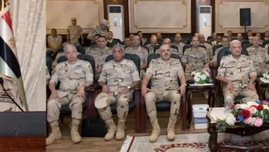 Defence min. inspects Mohamed Naguib Military Base