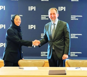 Doha Forum, International Peace Institute sign MoU