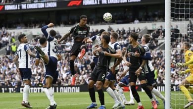 Gabriel's header earns Arsenal 1-0 win at Spurs in feisty derby