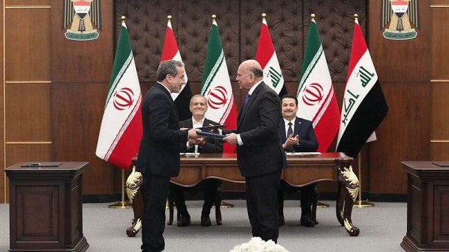 In a visit to Baghdad by Iranian President Masoud Pezeshkian, a total of 14 cooperation documents were signed in various areas, including among others on cooperation between chambers of commerce of the two countries.