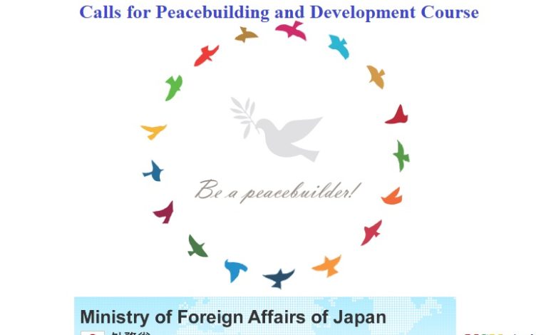 Calls For Peacebuilding And Development Course In Japan Nsn Asia 2024