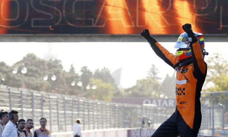 Piastri wins in Baku as McLaren take over at the top