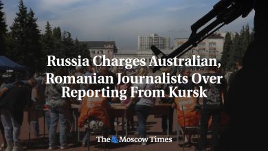 Russia Charges Australian, Romanian Journalists Over Reporting From Kursk