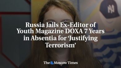 Russia Jails Ex-Editor of Youth Magazine DOXA 7 Years in Absentia for ‘Justifying Terrorism’