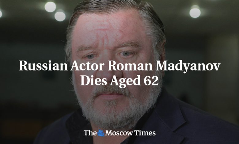 Russian Actor Roman Madyanov Dies Aged 62