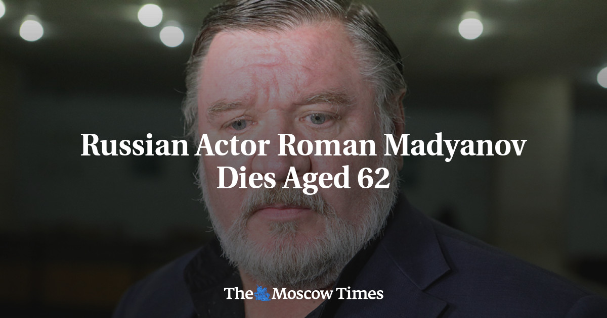 Russian Actor Roman Madyanov Dies Aged 62