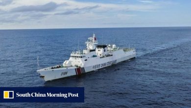 Scarborough Shoal ‘completely surrounded’ by Chinese ships, Filipino fishers say