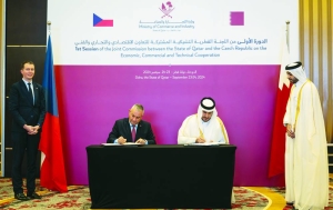 Sheikh Mohammed chairs inaugural session of Qatar-Czech Joint Committee for Economic, Commercial and Technical Co-operation