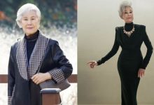 She's 80 years old and is one of the finalists in the Miss Universe Korea pageant