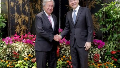 Singapore Prime Minister Lawrence, Wong meeting WITH António Guterres, Secretary-General of the United Nations (UNSG) during his first Official Visit to Singapore from 31 August to 2 September 2024