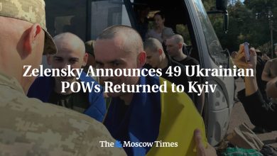 Zelensky Announces 49 Ukrainian POWs Returned to Kyiv