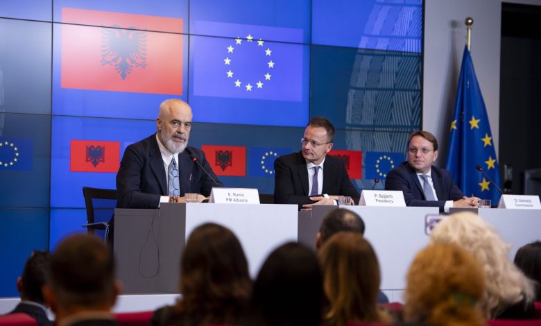 Albania's EU membership negotiations officially launched