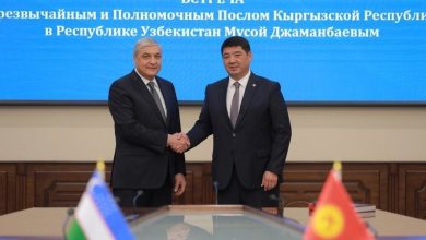 Ambassador of Kyrgyzstan meets with Chairman of Supreme Court of Uzbekistan