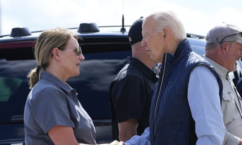 Biden, Harris travel to areas slammed by 'historic' Hurricane Helene