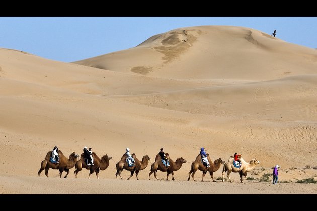 CHINA-INNER MONGOLIA-KUBUQI DESERT-TOURISM (CN)