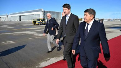 Cabinet Chairman Japarov arrives in Munich on a working visit