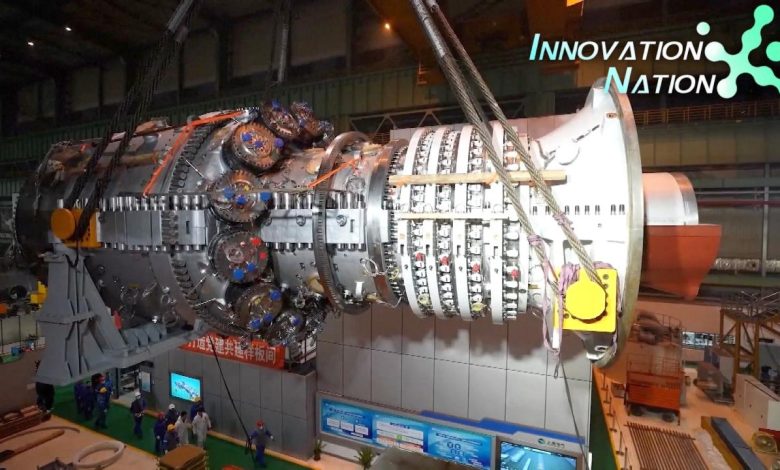 China's first F-class heavy-duty gas turbine completes ignition test