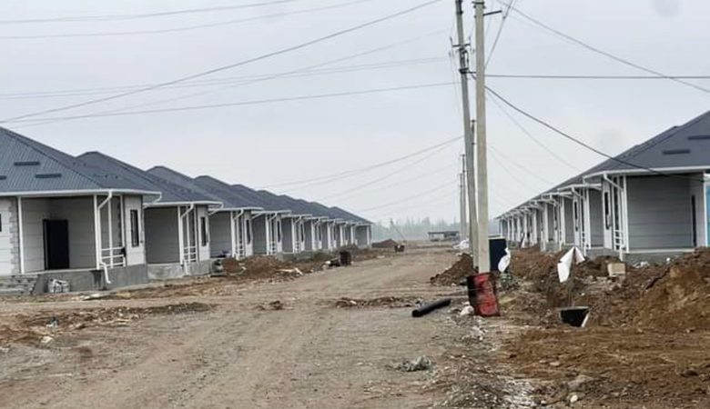 Construction of 101 houses continues in Jany-Barak rural municipality of Osh region