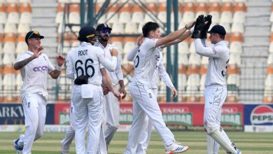 Cricket–England make progress but defiant Pakistan reach 358-8