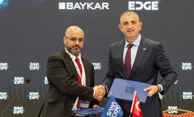 Edge Of Uae And Baykar Of Türkiye Sign A Cooperation Agreement At Saha Expo 2024 Nsn 2024