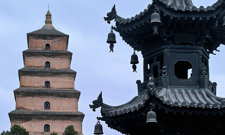 Embrace serenity from the top of Xi'an's ancient pagoda