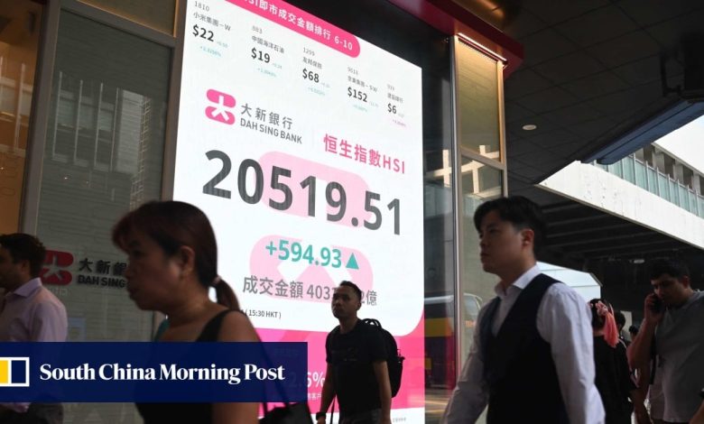 Hong Kong stocks resume rally as Alibaba, Tencent lead tech gainers