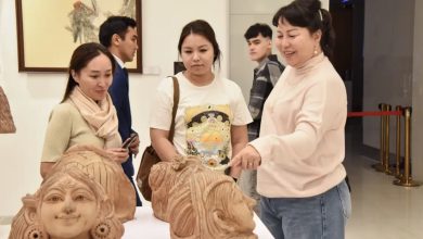 Indian Bihar Museum Opens Art Exhibition in Kazakh Presidential Center