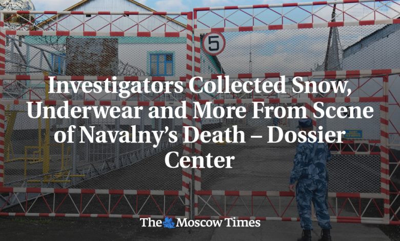 Investigators Collected Snow, Underwear and More From Scene of Navalny’s Death – Dossier Center