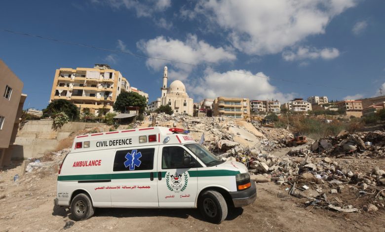 Israeli strikes killed dozens of health workers in Lebanon: WHO