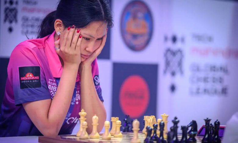 Kazakh Chess Superstar Assaubayeva Competes in Global Chess League in London