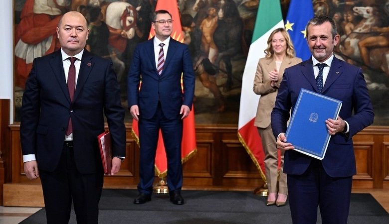 Kyrgyzstan and Italy sign a number of bilateral documents