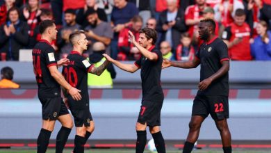 Leverkusen waste two-goal lead to draw 2-2 against promoted Kiel