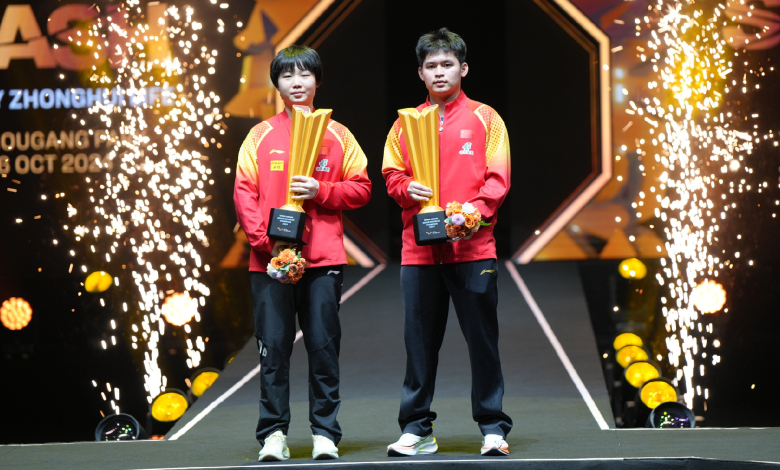 Lin Shidong, Kuai Man capture mixed doubles title at WTT China Smash