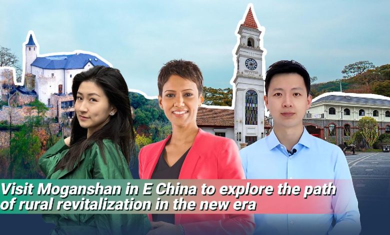 Live: Visit Moganshan to explore the path of rural revitalization