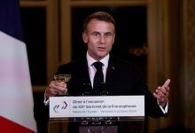 Macron calls for halt to arms deliveries to Israel for Gaza war