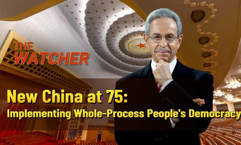 New China at 75: Implementing whole-process people's democracy